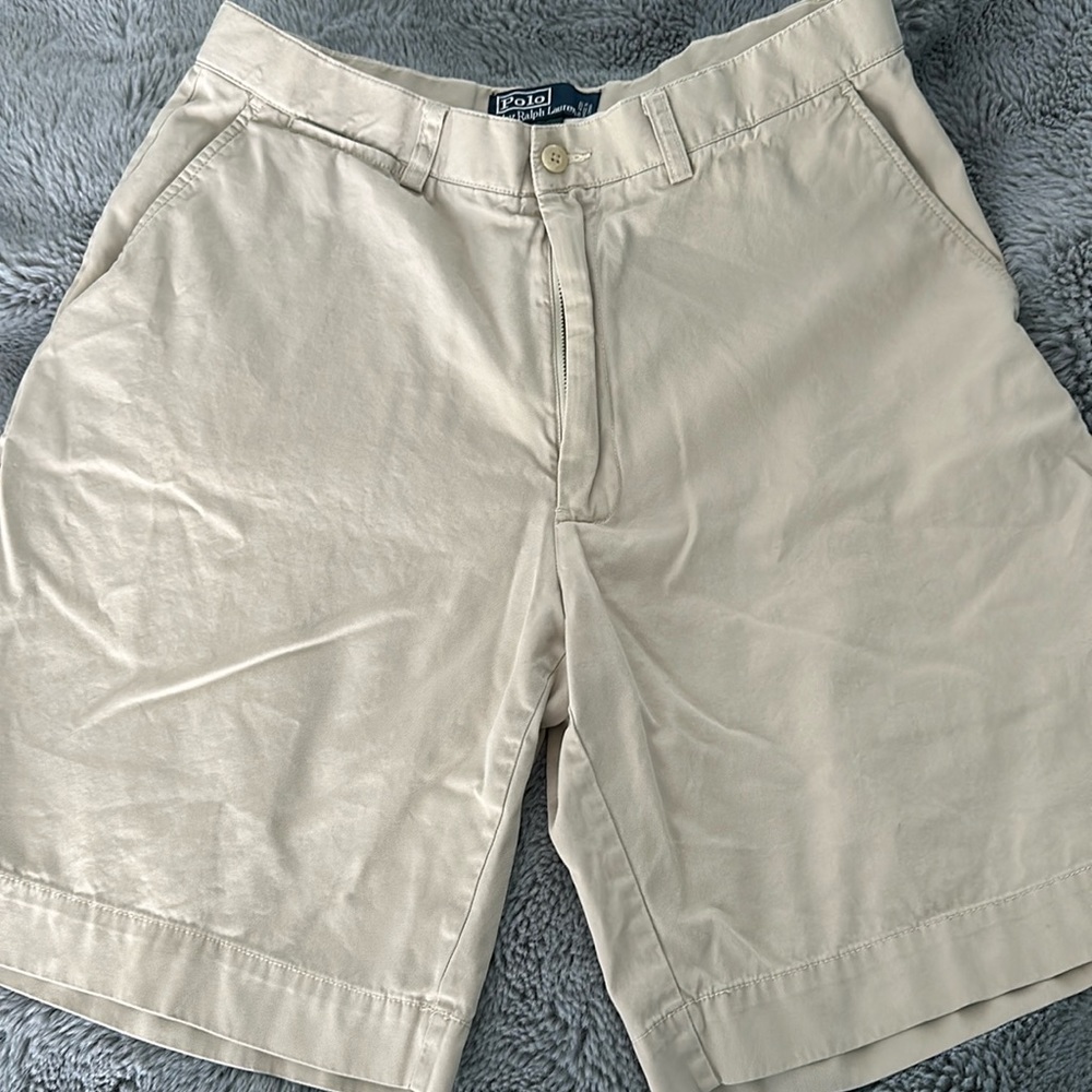 Polo khaki shorts